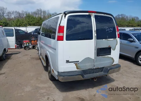 2008 Chevrolet Express Ls from USA, damaged, VIN 1GAHG35K981127449